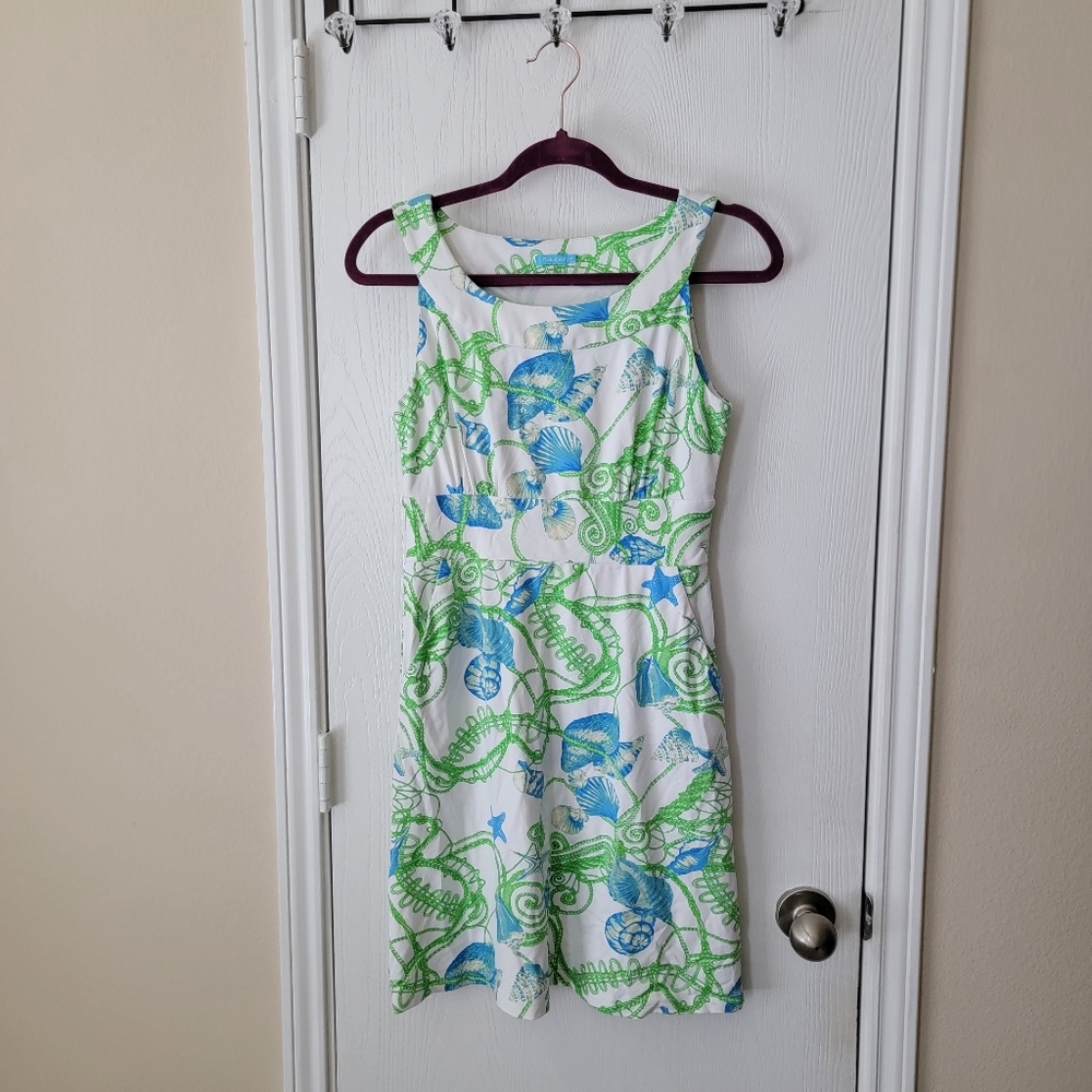 J.Mclaughlin Nautical Sheath Dress
